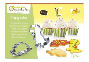 Clairefontaine Kreativset Happy Cakes, Dinosaurier