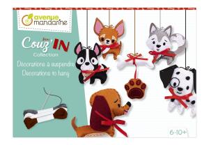 Clairefontaine Kreativset, Mini CouzIn Hunde