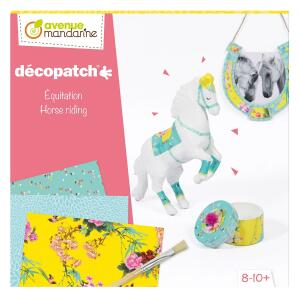 Clairefontaine Kreativset Décopatch,  Reiten