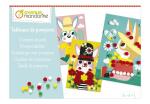 Clairefontaine Kreativbox, Pomponsbilder 23x16