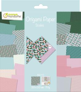 Clairefontaine Origami Paper, Schuppen 20,8x23,5cm