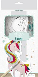 Clairefontaine Friends to Paint, Einhorn Simone