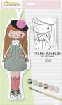 Clairefontaine Puppe zum Bemalen, Lisa