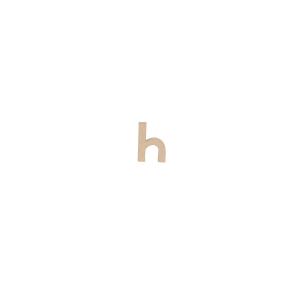 Clairefontaine Kleiner Buchstabe Kraft h