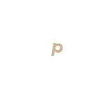 Clairefontaine Kleiner Buchstabe Kraft p