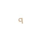 Clairefontaine Kleiner Buchstabe Kraft q