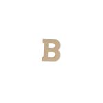 Clairefontaine Buchstabe B Kraft 20cm
