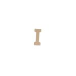 Clairefontaine Buchstabe I Kraft 20cm