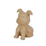 Clairefontaine Bulldogge sitzend 9x6cm