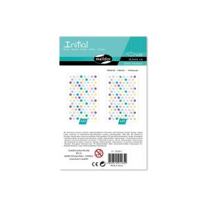 Maildor Initial Rund Glit Past 20Bg 10,5x16