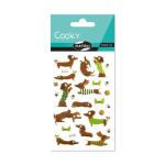 Maildor Stickers Cooky Dackel 7,5x12 1Bg