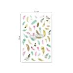 Maildor Stickers Cooky Federn 7,5x12 1Bg