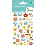 Clairefontaine Cooky, Blumen, 1Bg 7,5x12