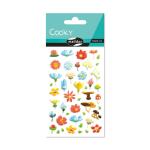 Clairefontaine Cooky, Blumen, 1Bg 7,5x12