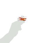 Clairefontaine Cooky, Flugzeug, 1Bg 7,5x12