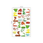 Clairefontaine Cooky, Schlangen, 1Bg 7,5x12