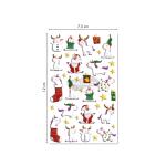 Clairefontaine Cooky, 1Bg 7,5x12cm, Einhorn Weihn