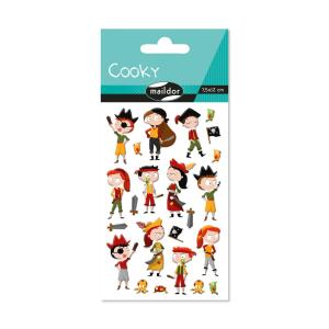 Clairefontaine Cooky, 1Bg 7,5x12cm, Piraten
