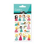 Clairefontaine Cooky, 1Bg 7,5x12cm, Prinzessinnen