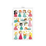 Clairefontaine Cooky, 1Bg 7,5x12cm, Prinzessinnen