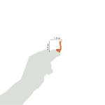 Clairefontaine Cooky, 1Bg 7,5x12cm, Dinoaurier