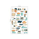 Clairefontaine Cooky, 1Bg 7,5x12cm, Reisen