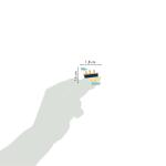 Clairefontaine Cooky, 1Bg 7,5x12cm, Reisen