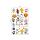 Clairefontaine Cooky, 1Bg 7,5x12cm, Zirkus