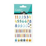 Clairefontaine Cooky, 1Bg 7,5x12cm, Kerzen