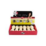 Maildor Set mit 6 Holzstempeln Wetter