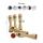 Maildor Set mit 6 Holzstempeln Wetter