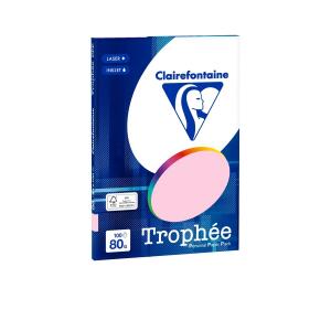 Clairefontaine CLAIRALFA PPP A4 80G 100BL ROSA