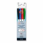 KOH Fineliner 0,3 mm Spitze 4er