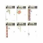 TAUN Tischkarten 10er Pack Silberhochzeit