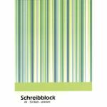 PVP Schreibblock A4 blanco 50 Blatt