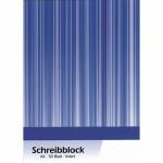 PVP Schreibblock A4 liniert 50 Blatt