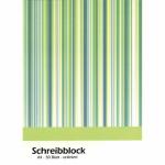 PVP Schreibblock A5 blanco 50 Blatt