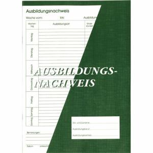 PVP Ausbildungsnachweis A4 / 56 Seiten für 1 Jahr
