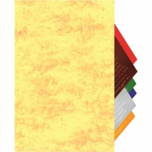 PVP Marmorpapier A4 beige - 20 Blatt 90 g/m²