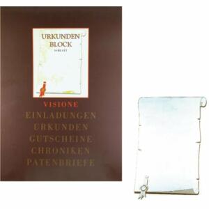 PVP Urkundenblock A4 - 10 Blatt