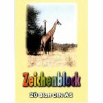 UHL Zeichenblock A5 100 g/m² - 20 Blatt , kopfgeleimt