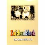 UHL Zeichenblock A4 100 g/m² - 20 Blatt, kopfgeleimt