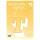 UHL Tonzeichenkarton A4 Block 180 g/m² - 10 Blatt farbig