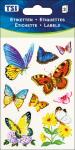 TSI Sticker Schmucketiketten "Schmetterling" 3...