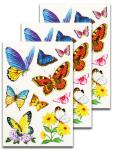 TSI Sticker Schmucketiketten "Schmetterling" 3...