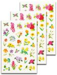 TSI Sticker Schmucketiketten "Blumen" 3...