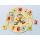 MWH Uhr Holz-Puzzle Uhr " Clown "