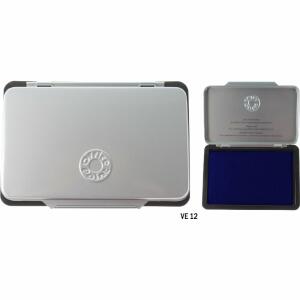MAG-O Stempelkissen Metall 70 mm x 110 mm vorgetränkt blau