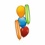 STY Luftballons " verschiedene Formen " 24er Pack