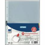 STY Prospekthüllen PP A5 genarbt 10er Pack